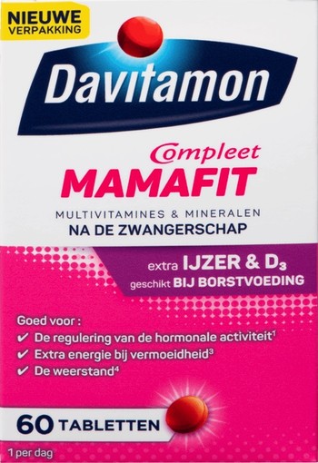 Davitamon Compleet Mama Fit 60 stuks tabletten