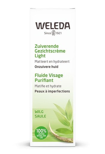 Weleda Naturally clear zuiverende gezichtscreme light 30 ml