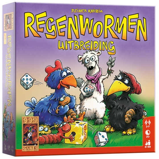 Regenwormen Uitbreiding - Dobbelspel