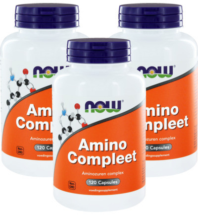 Now Amino Compleet Trio 3x 120cap