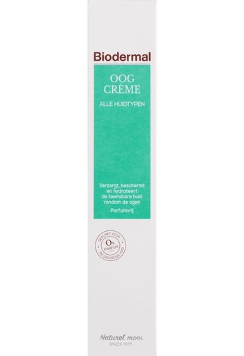 Biodermal Oog Crème 15 ml creme