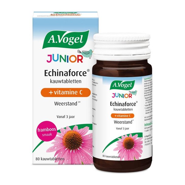 A Vogel Echinaforce junior & vitamine C (80 Kauwtabletten)