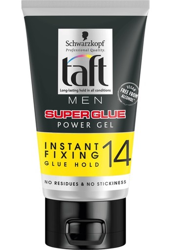 Taft Power Gel Super Glue Tube 14 Instant Strong 150ml