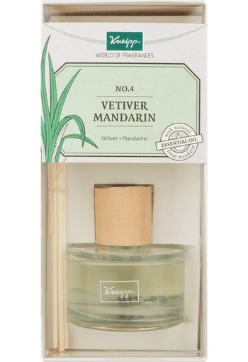 Kneipp Vetiver Mandarin Geurstokjes 50 ml
