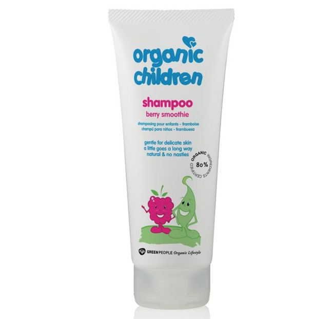 Green People Organic children shampoo berry smoothie (200 Milliliter)