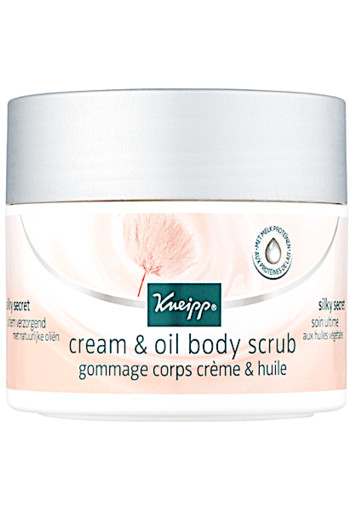 Kneipp Silky Secret Cream & Oil Body Scrub 200 ml