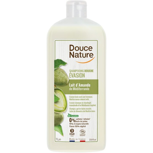 Douce Nature Douchemelk zoete amandel bio (1 Liter)