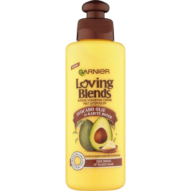 Garnier Loving Blends Avocado Olie & Karité Boter Leave-In Crème 200 ML