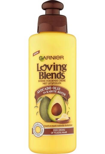 Garnier Loving Blends Avocado Olie & Karité Boter Leave-In Crème 200 ML