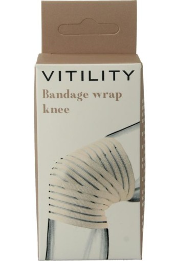 Vitility Bandage knie wrap H&F (1 Stuks)