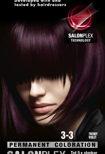 Syoss Color baseline 3-3 trendy violet haarverf (1 set)