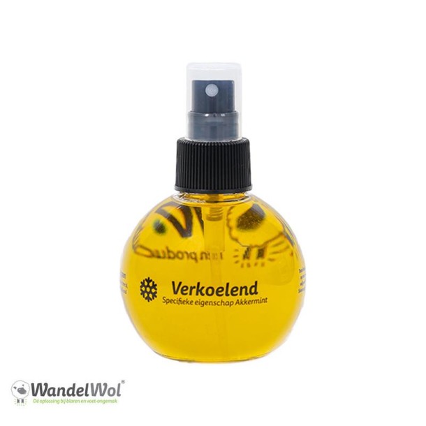 Wandelwol Verzorgende huidolie akkermunt (150 Milliliter)