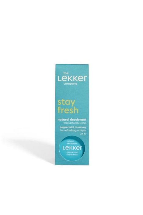 Lekker Company Deodorant pepermunt & rozemarijn (30 Gram)