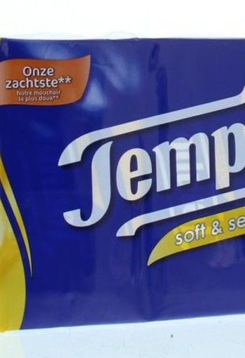 Tempo Soft & sensitive parfumvrij (9 Stuks)