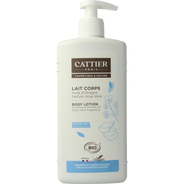 Cattier Bodylotion aloe vera/primrose (500 Milliliter)