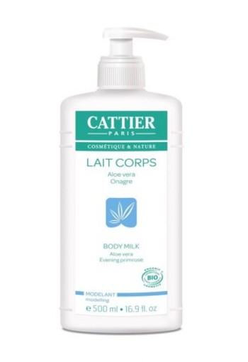 Cattier Body lotion aloe vera/primrose (500 Milliliter)