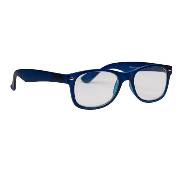 Melleson Eyewear Leesbril wayfarer mat blauw +1.50 (1 Stuks)