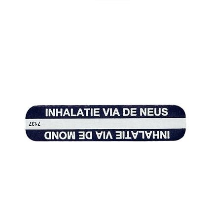 Spruyt Hillen Sticker inhalatie neus/mond (1000 Stuks)