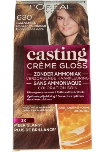 Loreal Casting creme gloss 630 Caramel (1 set)