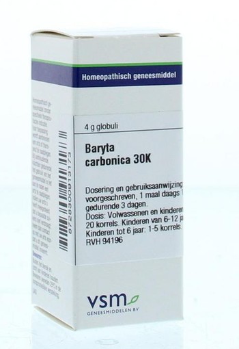 VSM Baryta carbonica 30K (4 Gram)