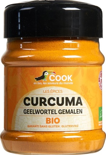 Cook Geelwortel curcuma gemalen bio (80 Gram)