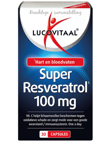 Lucovitaal Super Resveratrol 30 capsules
