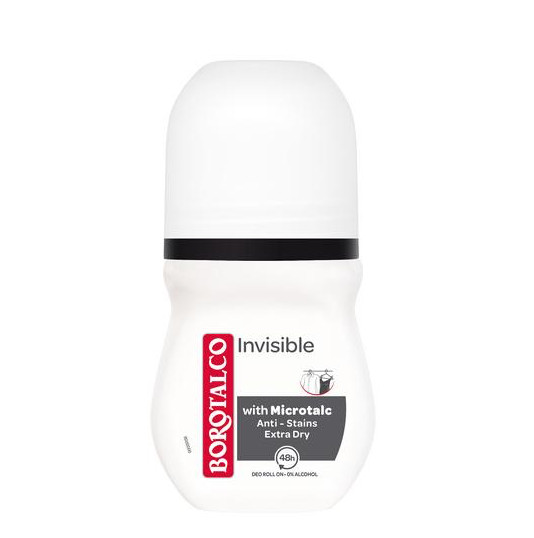 Borotalco Deodorant roller invisible (50 Milliliter)