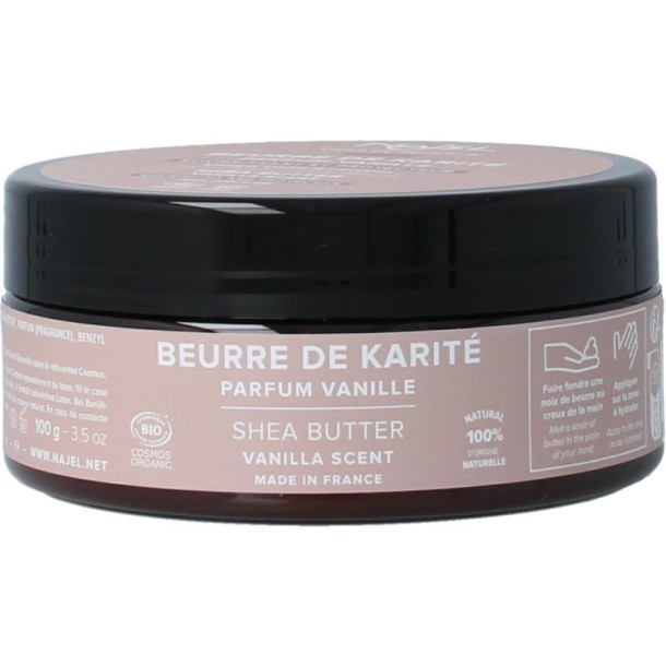 Najel Shea butter vanille (100 Gram)