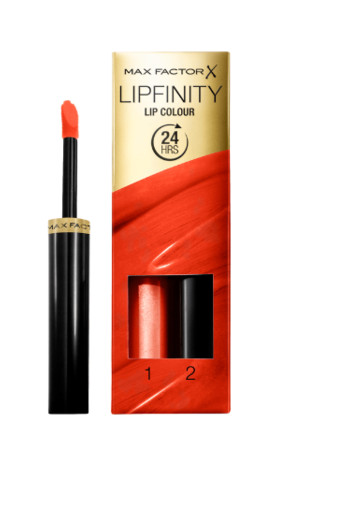 Max Factor Lipfinity Lip Colour 2-Step Long Lasting Lipstick - 140 Charming