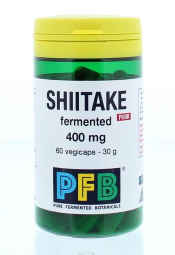 SNP Shiitake fermented 400mg puur (60 Vegetarische capsules)