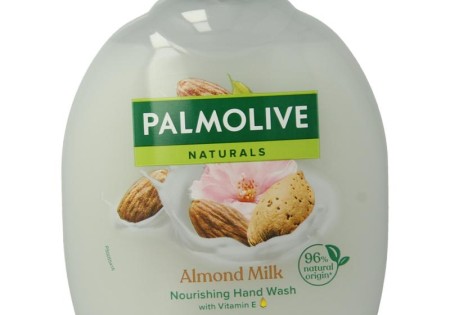 Palmolive Vloeibare zeep melk & amandel navulling (300 Milliliter)