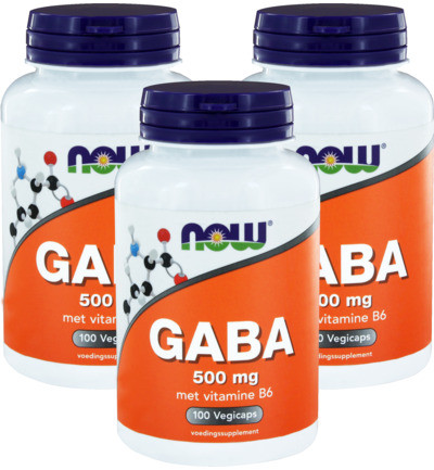 Now Gaba 500 Mg Trio 3x 100cap