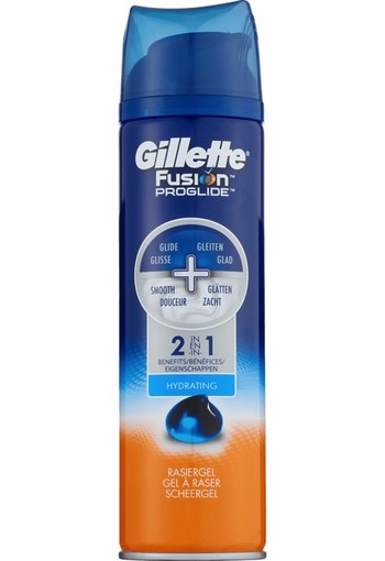 Gillette Fusion ProGlide 2-In-1 Hydraterende Scheergel