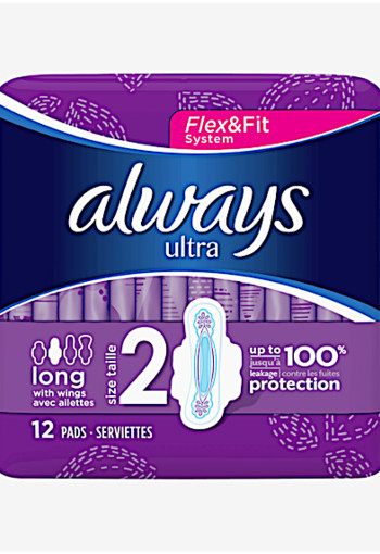Always Ultra Maandverband Met Vleugels Long 12 st.
