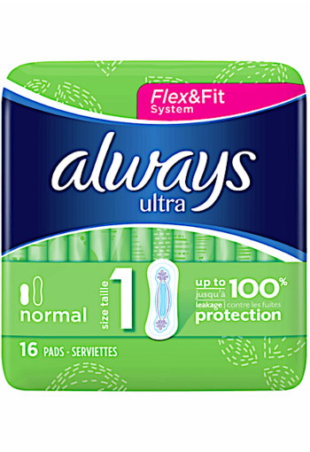Always Ultra Maandverband Normal 16 stuks