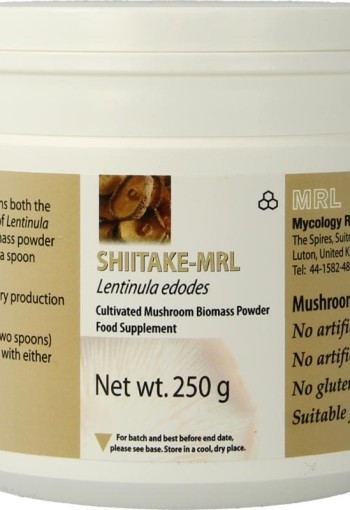 MRL Shiitake poeder bio (250 Gram)