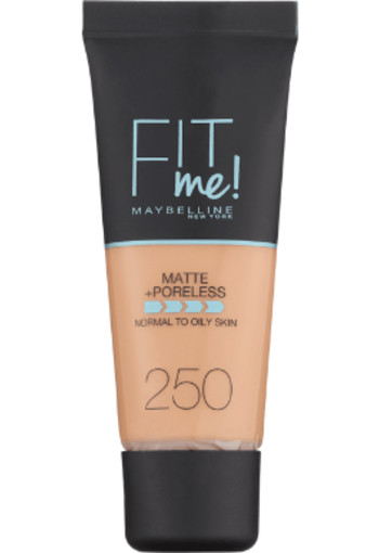 Maybelline Fit Me Matte + Poreless Foundation 250 Sun Beige