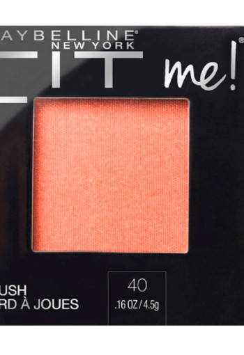 Maybelline Fit Me Blush - 40 Peach - Oranje - Natuurlijk Ogende Rouge