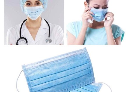 Mondkapjes | Mondmaskers 3 laags met certificate -Chirurgische mondmaskers - 200 stuks