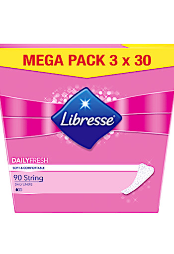 Libresse Daily Fresh Normal String Inlegkruisjes Mega Pack 90 stuks