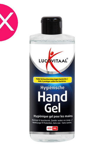 6 x Desinfecterende Handgel 400ml