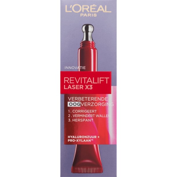 L'Oréal Paris Revitalift Laser X3 Oogverzorging 15 ml