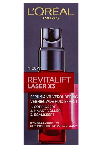 L'Oréal Paris Revitalift Laser X3 Anti-Veroudering Serum 30 ml