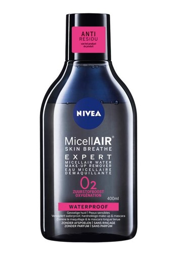 Nivea Micellair expert make up remover water (400 ml)