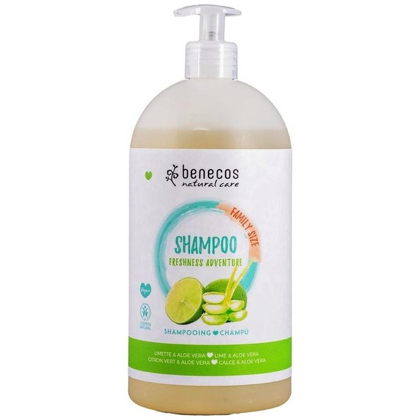 Benecos Shampoo freshness adventure (950 Milliliter)