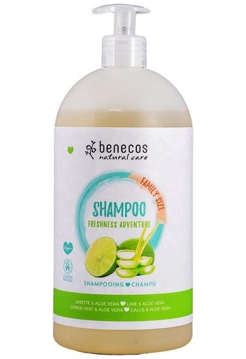 Benecos Shampoo freshness adventure (950 Milliliter)