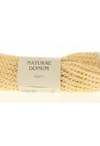 Naturae Donum Scrub handschoen 100% sisal (1 Stuks)