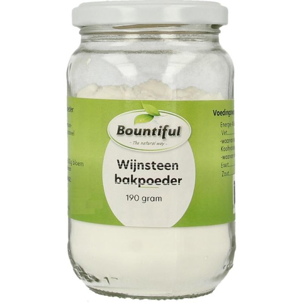 Bountiful Wijnsteenbakpoeder (190 Gram)