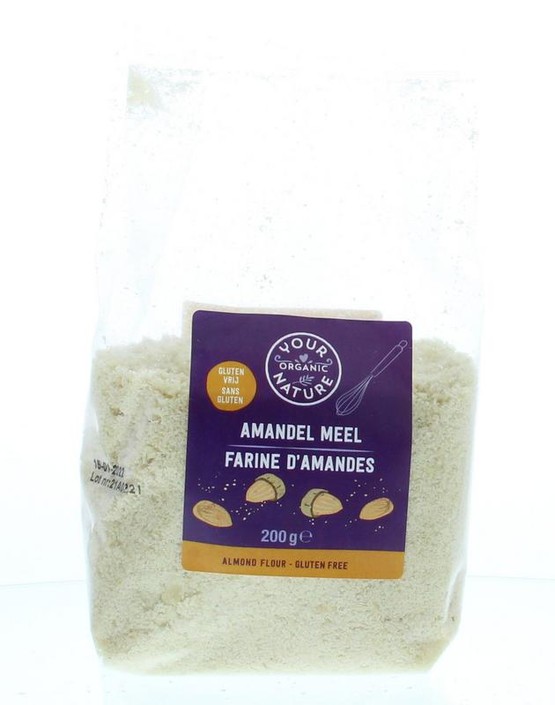 Your Organic Nat Amandelmeel bio (200 Gram)