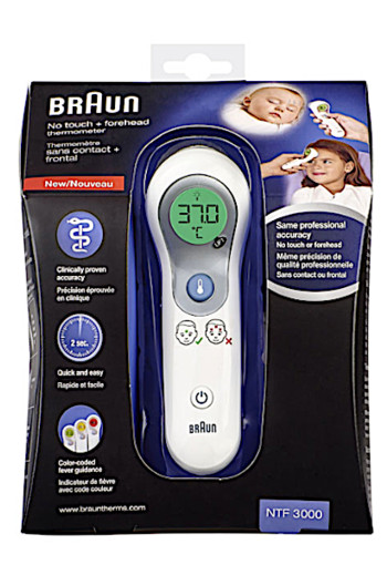 Braun Voorhoofdthermometer Ntf3000 1st